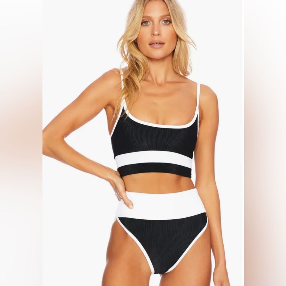 New Beach Riot Emmy Bottoms black and white size XS